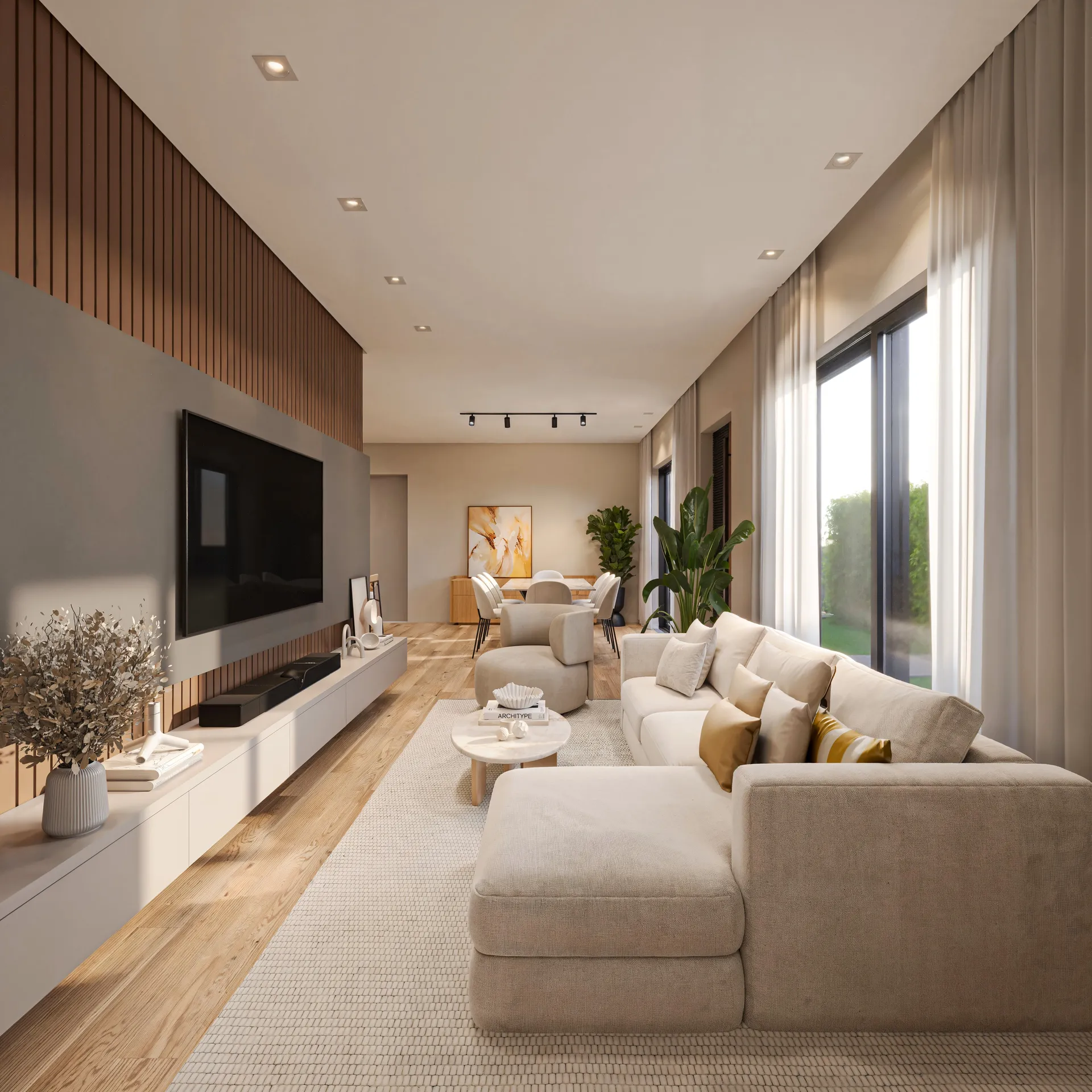 Sala de estar interior — T3