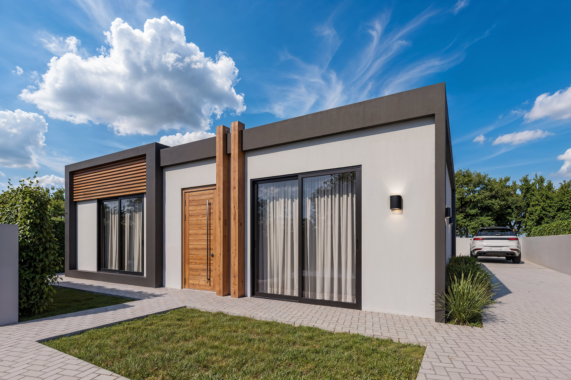 Fachada — Moradia T2 · Lote 02